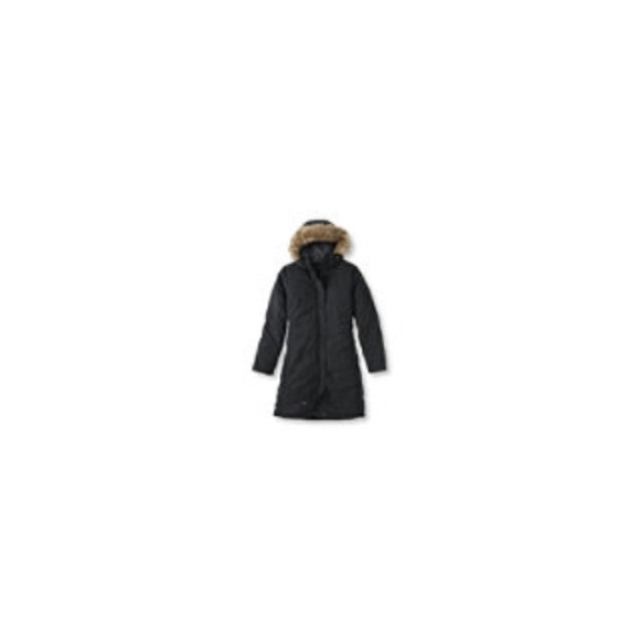 LL Bean microsuede quilted coat - Picture 6 of 6